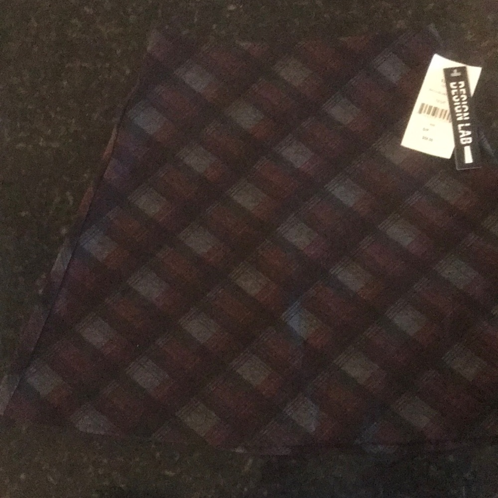 New cotton high waisted skirt